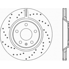 BDRS2271.25 OPEN PARTS Тормозной диск