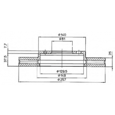 BDC4618 QUINTON HAZELL Тормозной диск