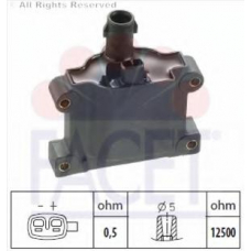 9.6185S FACET Катушка зажигания