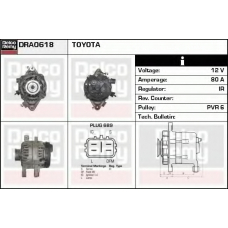 DRA0618 DELCO REMY Генератор