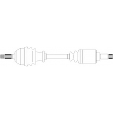 CI3025 General Ricambi Приводной вал