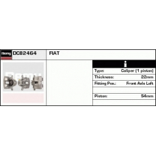 DC82464 DELCO REMY Тормозной суппорт