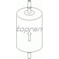 302 130 TOPRAN Топливный фильтр