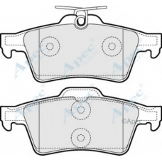 PAD1448 APEC Комплект тормозных колодок, дисковый тормоз