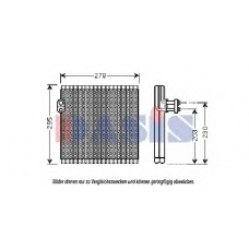 820323N AKS DASIS Испаритель, кондиционер