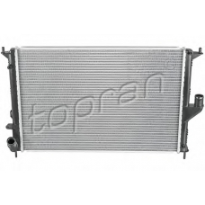 700 965 TOPRAN Радиатор, охлаждение двигателя