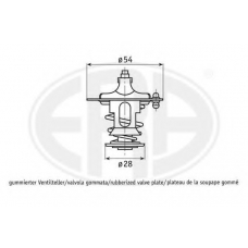 350373 ERA Термостат, охлаждающая жидкость
