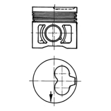 91386600 KOLBENSCHMIDT Поршень