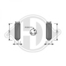 8658001 DIEDERICHS Осушитель, кондиционер
