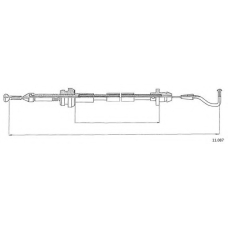 11.087 CABOR Тросик газа