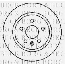 BBD4798 BORG & BECK Тормозной диск