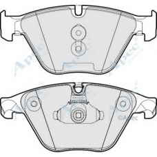 PAD1919 APEC Комплект тормозных колодок, дисковый тормоз