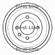 FBR692 FIRST LINE Тормозной барабан