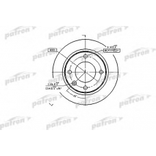 PBD1122 PATRON Тормозной диск
