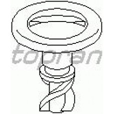 111 114 TOPRAN Пружинный зажим