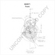 860871 PRESTOLITE ELECTRIC Стартер