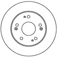 562260BC BENDIX Тормозной диск