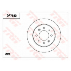DF7680 TRW Тормозной диск