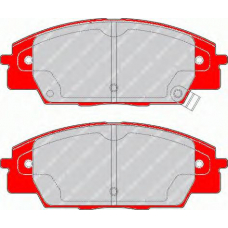 FDS1444 FERODO Комплект тормозных колодок, дисковый тормоз