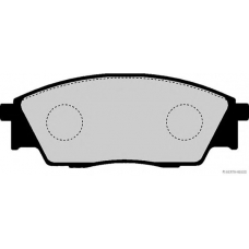 J3607004 HERTH+BUSS JAKOPARTS Комплект тормозных колодок, дисковый тормоз