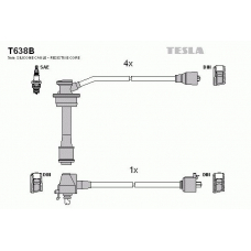 T638B TESLA Комплект проводов зажигания