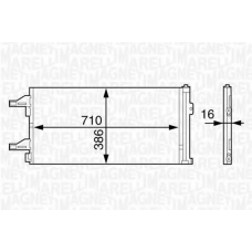 350203622000 MAGNETI MARELLI Конденсатор, кондиционер