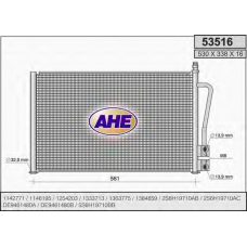 53516 AHE Конденсатор, кондиционер