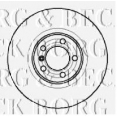 BBD4085 BORG & BECK Тормозной диск