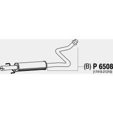 P6508 FENNO Труба выхлопного газа