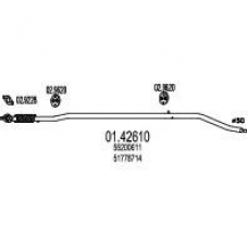 01.42610 MTS Труба выхлопного газа