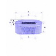 AE 3048 UNICO FILTER Воздушный фильтр