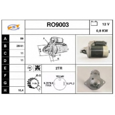 RO9003 SNRA Стартер