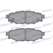 AC974081D AC Delco Комплект тормозных колодок, дисковый тормоз