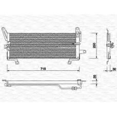 350203106000 MAGNETI MARELLI Конденсатор, кондиционер