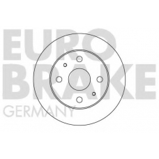 5815205111 EUROBRAKE Тормозной диск