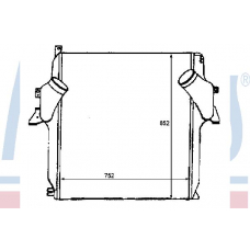 96972 NISSENS Интеркулер