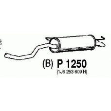P1250 FENNO Глушитель выхлопных газов конечный