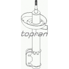 200 421 TOPRAN Амортизатор