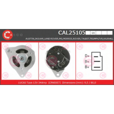 CAL25105GS CASCO Генератор