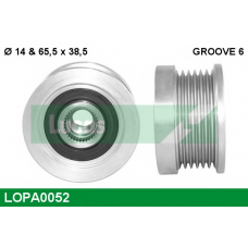 LOPA0052 TRW Механизм свободного хода генератора