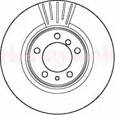 561948B BENDIX Тормозной диск