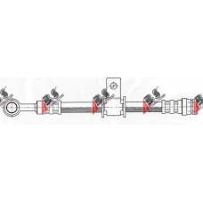 SL 3443 ABS Тормозной шланг