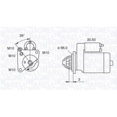 063521070470 MAGNETI MARELLI Стартер