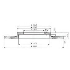 BDC3509 QUINTON HAZELL Тормозной диск