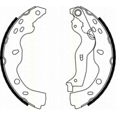 8100 10013 TRISCAN Комплект тормозных колодок