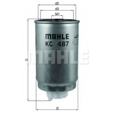 KC 487 KNECHT Топливный фильтр