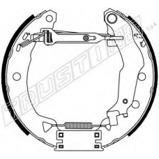 6285 TRUSTING Комплект тормозных колодок