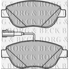 BBP2317 BORG & BECK Комплект тормозных колодок, дисковый тормоз