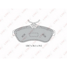 BD-2205 LYNX Колодки тормозные передние