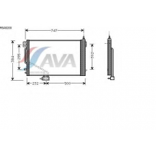 MSA5200 AVA Конденсатор, кондиционер